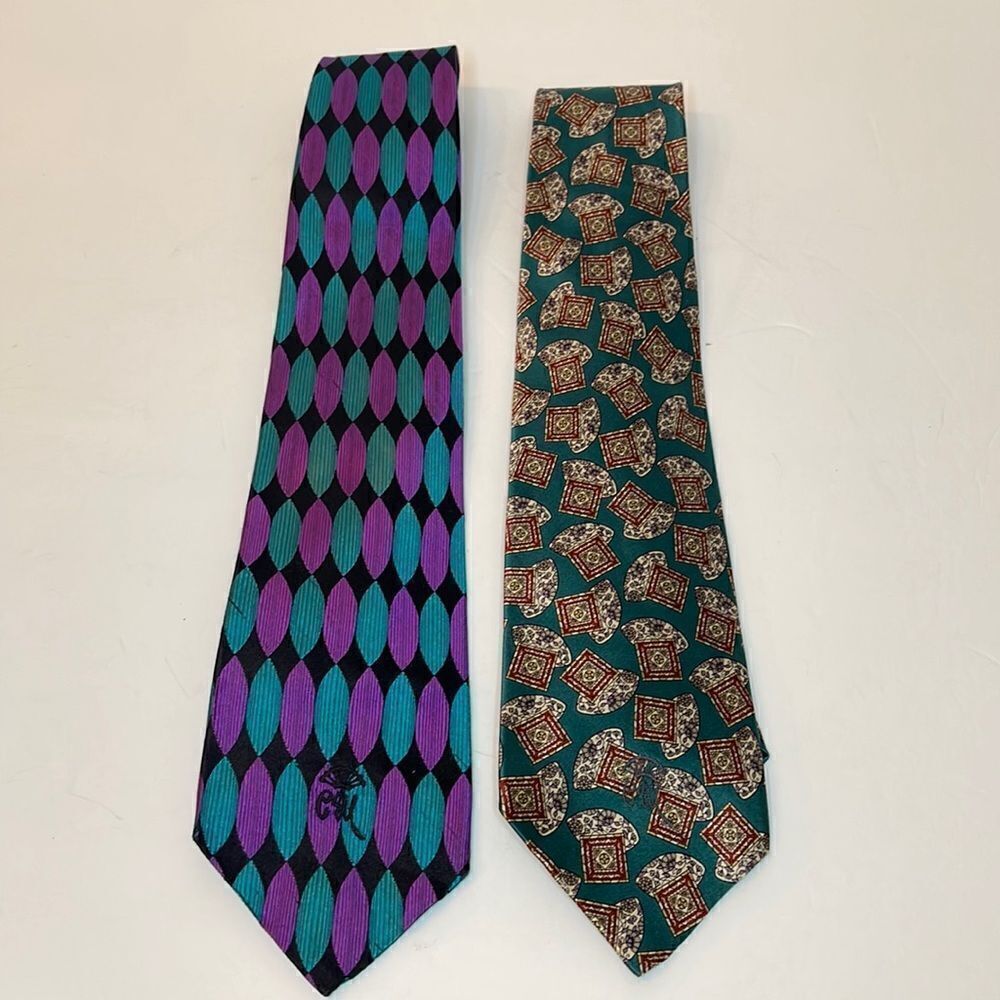 COUNTESS MARA Silk Ties Set of 2 - Picture 2 of 11